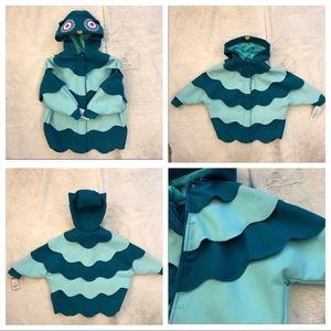 Soft owl jacket with lining